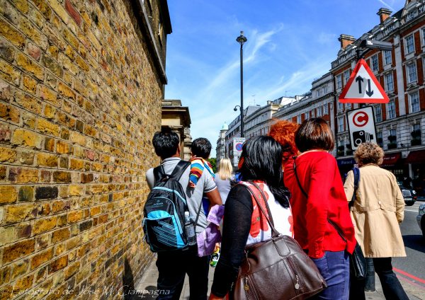 Caminando en Londres, Ingalterra