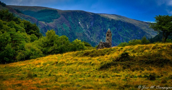 Glendalough paisaje tres