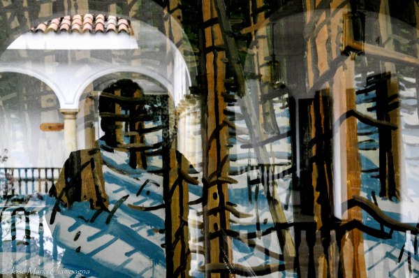 En el reflejo, el fotógrafo