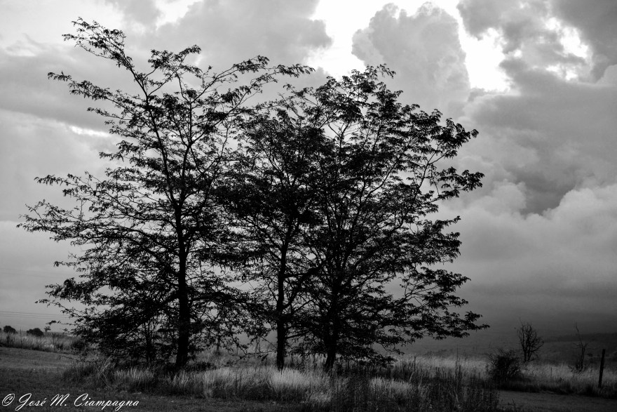 Tormenta en Yacanto, Valle de Calamuchita, Córdoba, Argentina