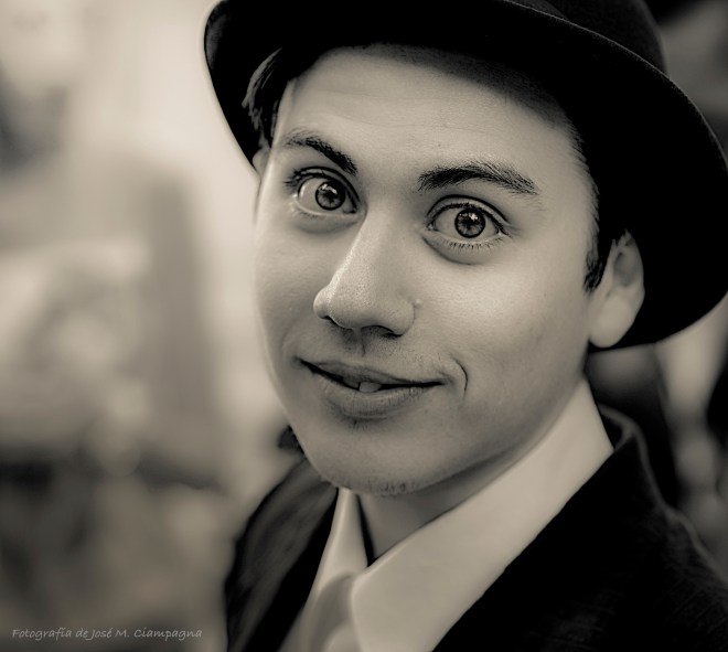 Retrato joven actor cordobés