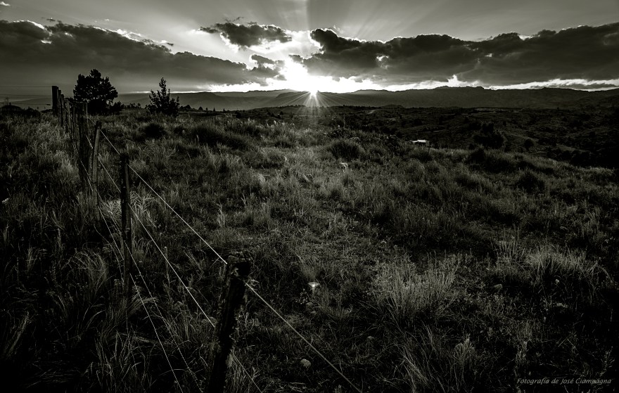 Atardecer en La Domanda