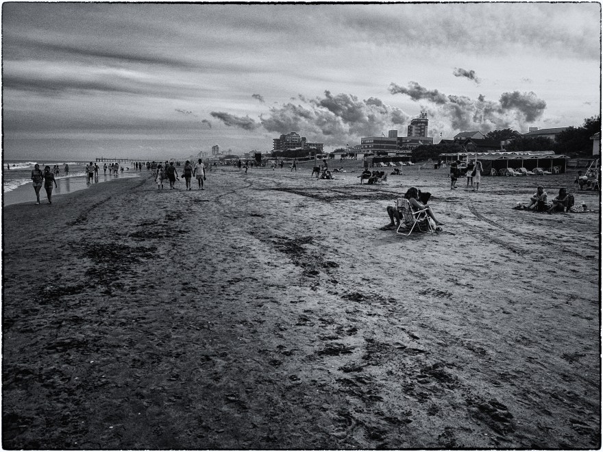 Las playas de Gesell, provincia de Buenos Aires, Argentina