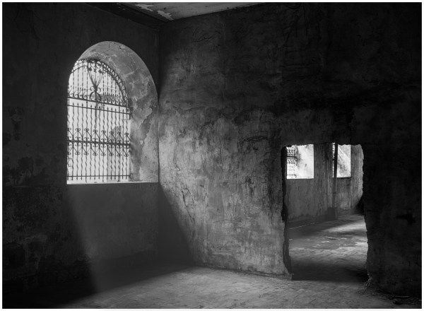 "Luces de restauración", centro histórico de Panamá, Panamá.