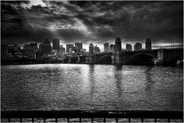 Longfellow Bridge, Boston. USA