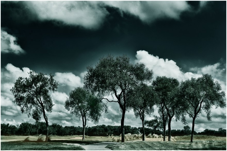 Nubes sobre el Valle del Golf