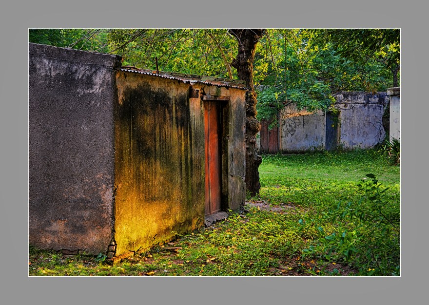 Colores de la tarde sobre la tapera. Ea. San Teodoro, Río Primero, Córdoba, Argentina.