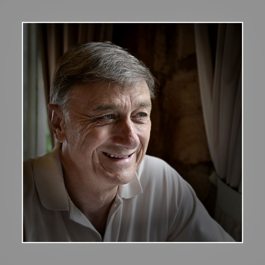 Hermes Binner, re-proceso de foto tomada hace unos años